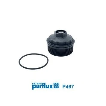 Afbeelding van PURFLUX P467 Deksel, oliefilterbehuizing 90mm VOLKSWAGEN: Golf 5