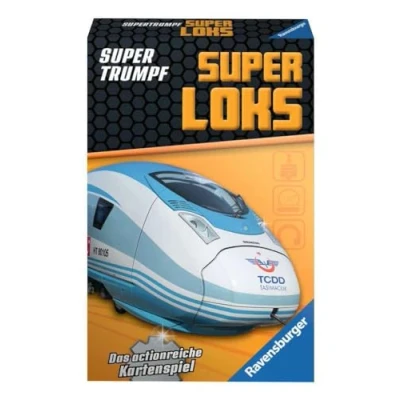 Afbeelding van Ravensburger Kaartspel, Supertrumpf Superloks 20697, kwartet en troefspel voor technische fans vanaf 7 jaar: het actievolle kaartspel