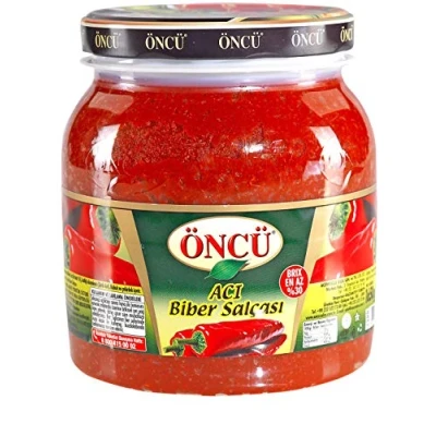 Afbeelding van Ocu Turkse hete chilipasta Aci Biber Salcasi 1650 g