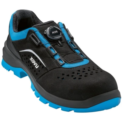 Afbeelding van uvex 9558 9558245 Lage veiligheidsschoenen S1P Schoenmaat (EU): 45 Zwart/blauw 1 paar