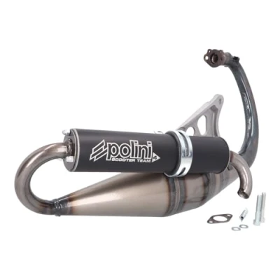 Afbeelding van Uitlaat Polini Scooter Team 4 Minarelli Verticaal 50cc 2 Takt (CE)