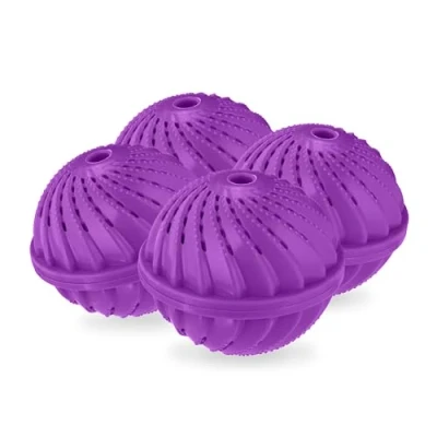 Afbeelding van Relaxdays wasbol set van 4 90 ℃ eco wasbal was ei wassen zonder wasmiddel