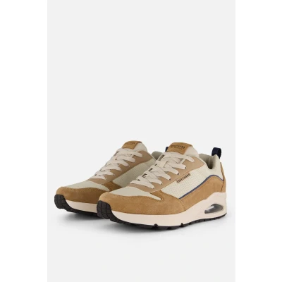 Afbeelding van Skechers Uno Stacre 2.0 Heren Sneakers Zand