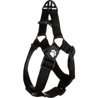 Afbeelding van Flamingo Zorba Step&amp;go Harnas Honden Zwart Xl 65 90cm 38mm 1st 134057
