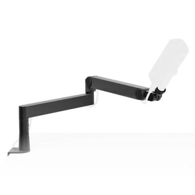 Image de Elgato Wave Mic Arm Pro Bras de Microphone à Profil Bas Rotatif 360 avec Ressort Gaz, Compatible microphones Elgato/Shure SM7B/HyperX/Rode/Blue Yeti &amp; plus encore Pour Diffusion/Podcast