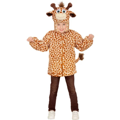 Afbeelding van Vest met capuchon giraffe voor kinderen Verkleedkleding 92