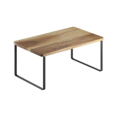Afbeelding van Metaltex York Lava Kruidenrek 1 etage 19 x 32 16 cm Hout en Metaal