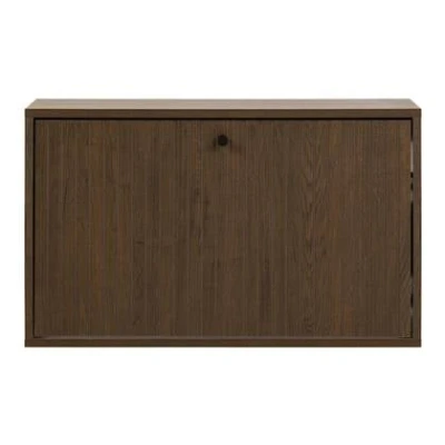 Afbeelding van Hjem Interiors Albany Gerookt Eiken Schoenenkast Hangend