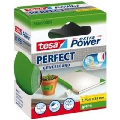Afbeelding van Plakband Tesa textiel 38mmx2.75m groen