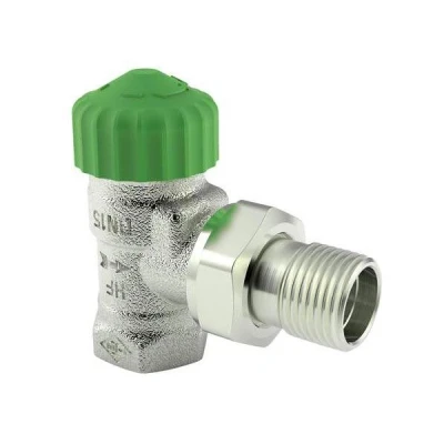 Afbeelding van Heimeier E clipse 300 thermostaatkraan 1/2&quot; haaks. Artikelnr: 3951 02.000