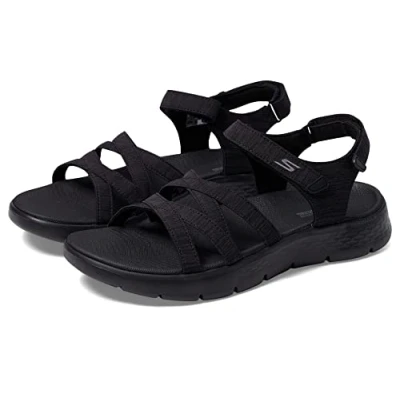 Afbeelding van Skechers Performance GO WALK FLEX Outdoorsandalen, Dames, Maat: 41, Black Polyester