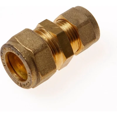 Afbeelding van Installatiebranche Verloopkoppeling 2x knel 15 x 12mm
