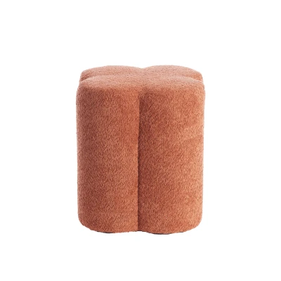 Afbeelding van Nalani poef 38x38x45 cm terracotta