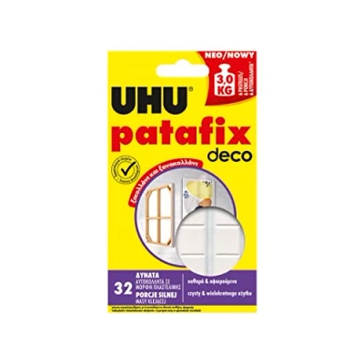 Afbeelding van UHU patafix homedeco kleefpads Inhoud: 32 stuk(s)