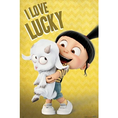 Afbeelding van DESPICABLE ME 3 Poster 61X91 I Love Lucky