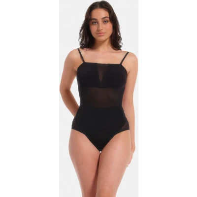 Afbeelding van Magic Bodyfashion Sheer SEXY Body, Dames, Maat: 70C. 70D. 75B. 75C. 80A, Black
