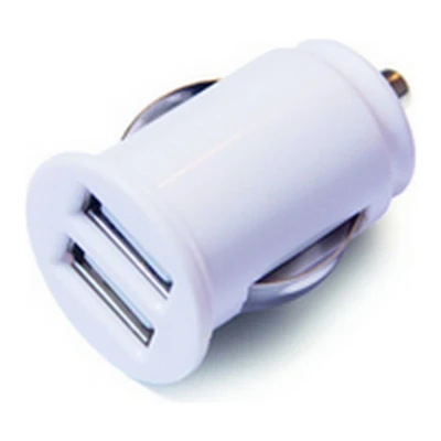 Afbeelding van Autolader Dual USB Wit 5x