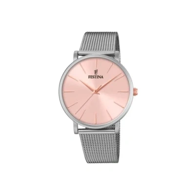 Afbeelding van FESTINA Femme F20475/2, Argent/rose, Tamaño Único, Bracelet :