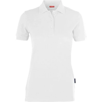 Afbeelding van Women&#039;s Heavy Polo &#039;Performance&#039; met korte mouwen White XS