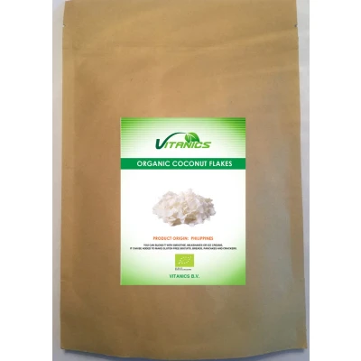 Afbeelding van Rauwe Biologische Kokos Vlokken 500g