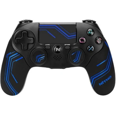 Afbeelding van Nitho Adonis Draadloze Controller Zwart Geschikt voor PS4