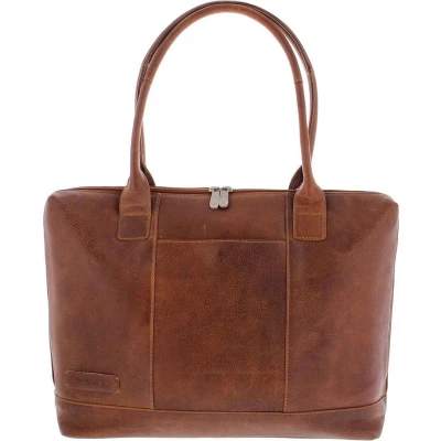 Afbeelding van Plevier Structure Shard RFID Schutz Aktetas, Maat: One Size, Cognac