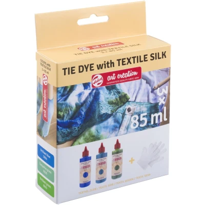 Afbeelding van Talens Art Creation Tie Dye Set 3x 85 ml Blauw