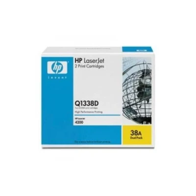Afbeelding van HP 38A (Q1338D) Toner 2x Zwart Multipack