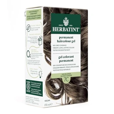 Image de Herbatint 7C Gel colorant permanent à base de plantes Blond cendré 150 ml