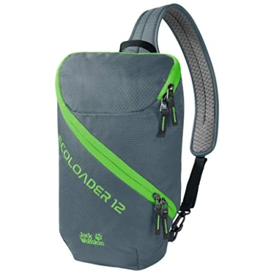Afbeelding van Jack Wolfskin Ecoloader 12 BAG Schoudertas, Maat: One Size, Storm grey