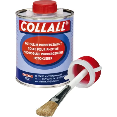 Afbeelding van Rubbercement Collall 1000ml + kwast