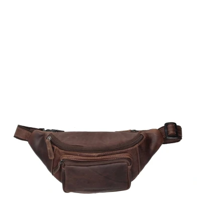 Afbeelding van Hide &amp; Stitches Japura Heuptas Donkerbruin 100% Leer