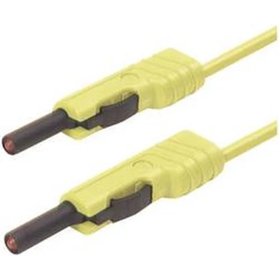 Afbeelding van SKS Hirschmann MLB 25/1 V ge Meetsnoer Banaanstekker 4 mm 25.00 cm Geel 1 stuk(s)