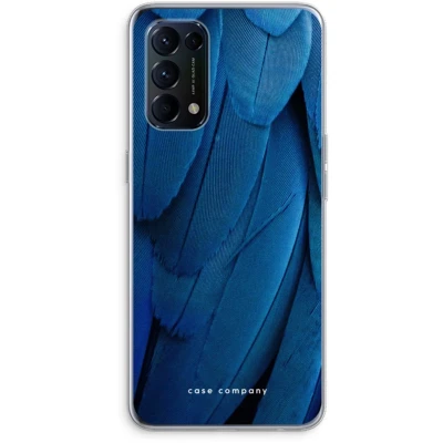 Afbeelding van Case Company® hoesje geschikt voor Oppo Find X3 Lite Pauw Soft Cover Telefoonhoesje Bescherming aan alle Kanten en Schermrand