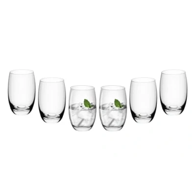 Afbeelding van Gerlach 1760 Lot de 6 Verres universels 360 ml Passe au lave vaisselle Transparent