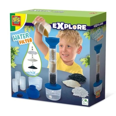 Image de filtre de nettoyage d&#039;eau Jouet éducatif SES CREATIVE Découvre la science et nature avec le a eau.