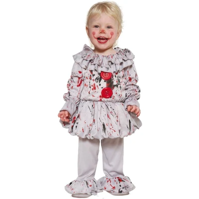 Afbeelding van Fiestas Guirca Killer Clown Baby (2 3 jaar)
