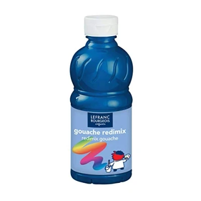 Afbeelding van Blauwe Lefranc &amp; Bourgeois® verf Feestdecoratievoorwerp