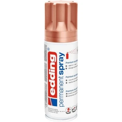 Image de Bombe de peinture acrylique permanent Edding 5200 cuivre mat