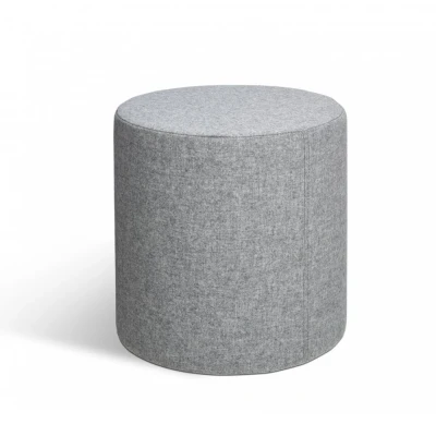 Afbeelding van Ronde poef 45cm rond, hoog