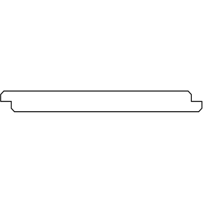 Afbeelding van Wisselsponning Red Class Wood 1,8x19,5x400 cm Tuindeco