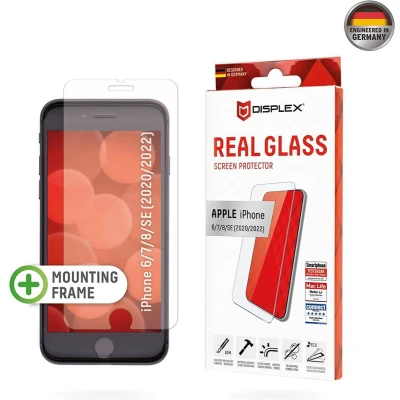 Afbeelding van DISPLEX Real Screenprotector (glas) Geschikt voor: iPhone 6, 7, 8, SE (2.Generation) 1 stuk(s)
