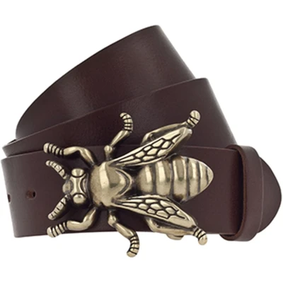 Afbeelding van Vanzetti Riem, Dames, Maat: 105, Braun
