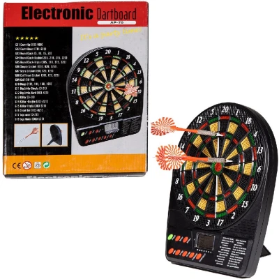 Afbeelding van Mini Elektronisch Dartboard + 4 Darts