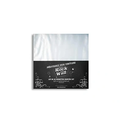 Image de Pochettes protection vinyle pack 25 pieces