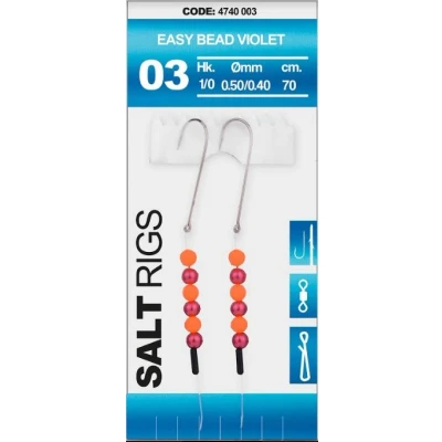 Afbeelding van Spro Salt Rig #03 Easy Bead Violet Paternoster Zeevis onderlijnen