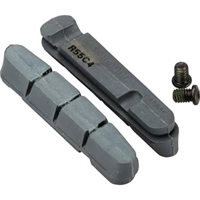 Afbeelding van Shimano Remblokrubbers R55c4 Velgrem Carbon Zwart 50 Paar