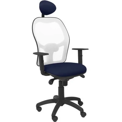 Afbeelding van Bureaustoel met hoofdsteun Jorquera P&amp;C ALI200C Blauw Marineblauw