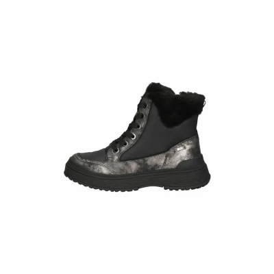 Afbeelding van Caprice Warme voering voor dames 9 26200 43 modieuze dameslaarzen, Zwart/kam