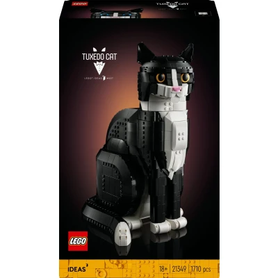 Afbeelding van LEGO Ideas Zwart witte kat 21349